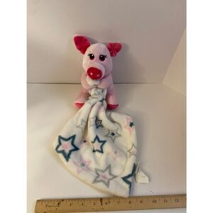 Little beginnings pig plush blanket